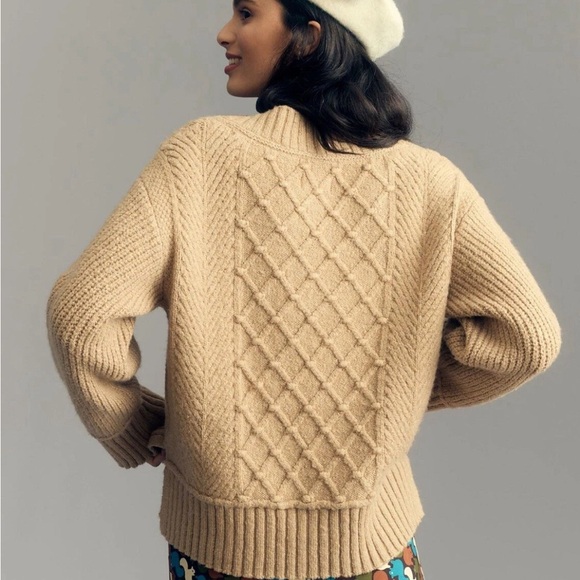 Anthropologie The Tillie V-Neck Pullover Sweater by Maeve - Picture 3 of 10